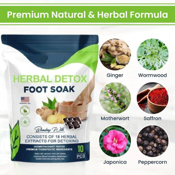 DrVerd™ PRO Herbal Detox Foot Soak Beads