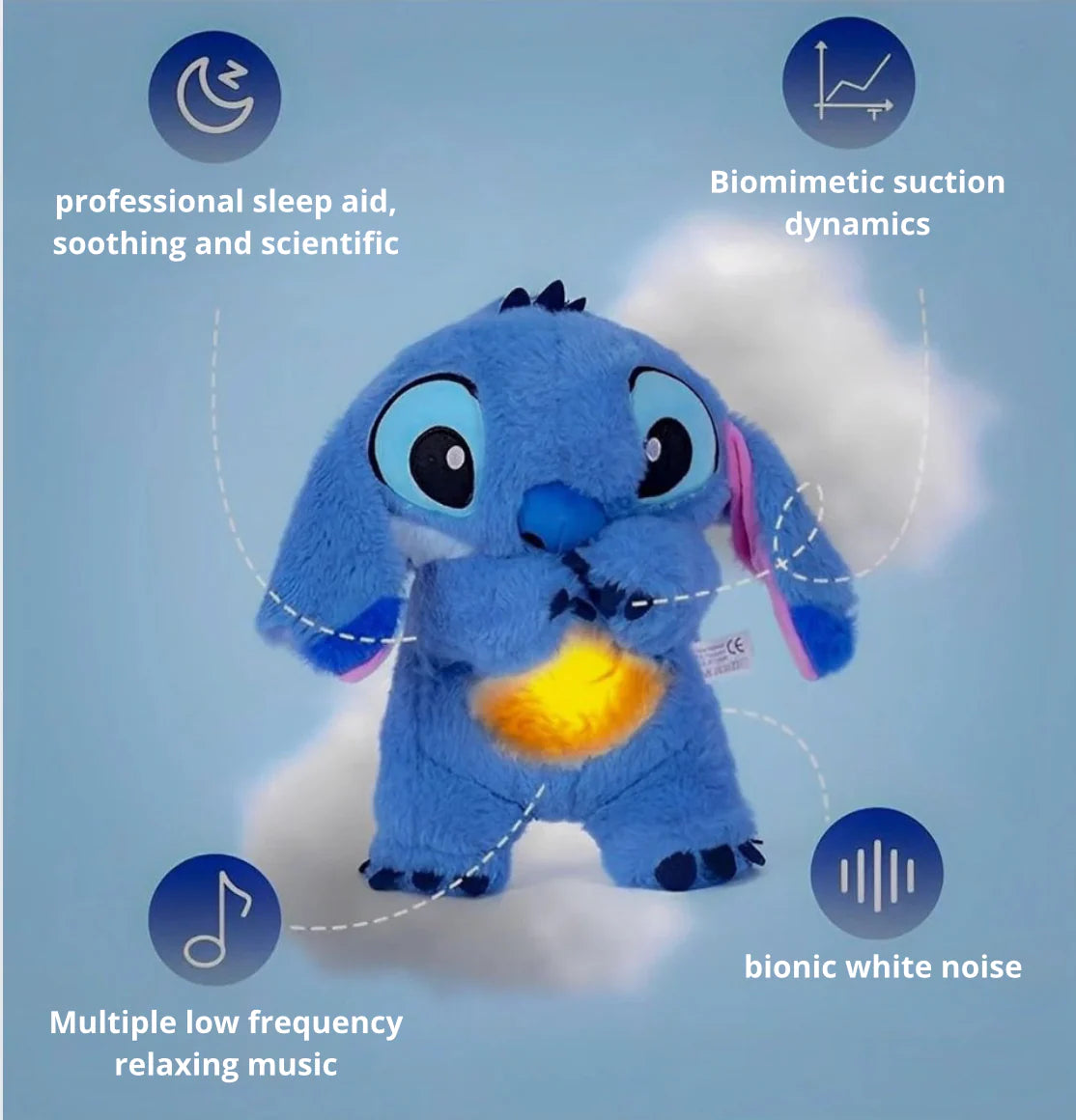 Breathing Stitch - The Sleepy Buddy