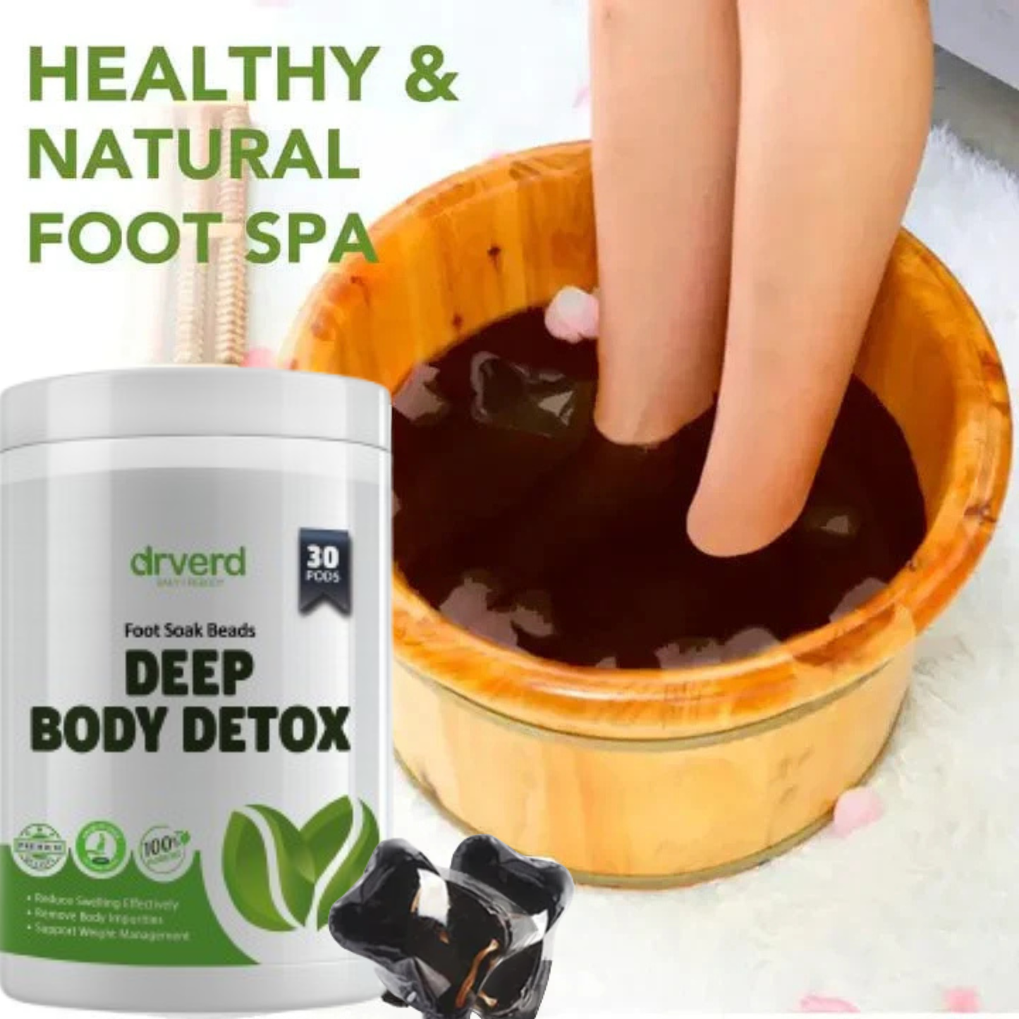 DrVerd™ Detoxing Herbs Cleansing Foot Soak Beads