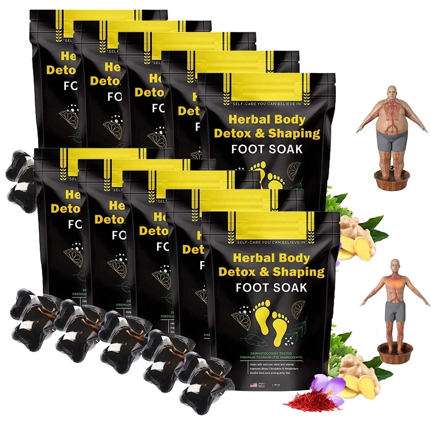DrVerd™ Herbal Detox & Shaping Cleansing Foot Soak Beads