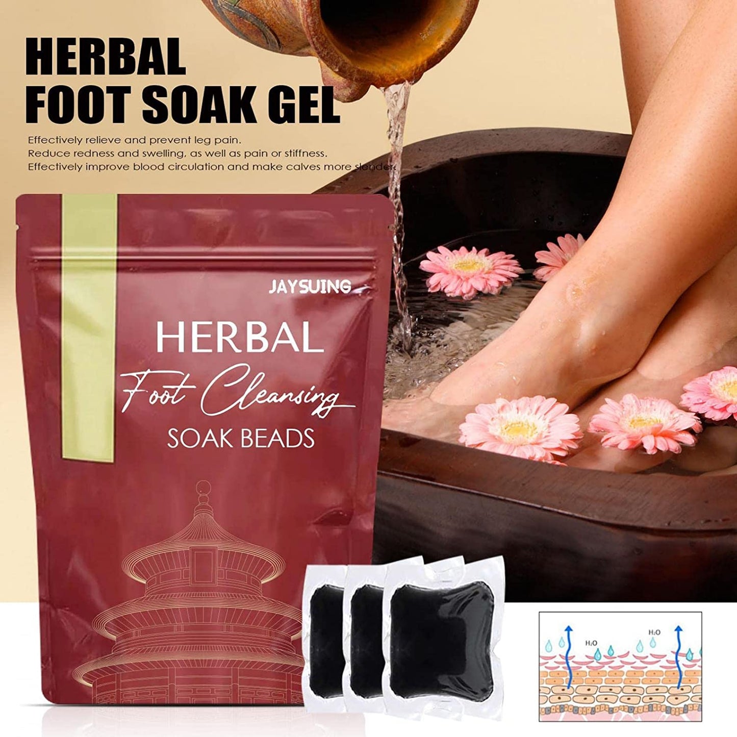 DrVerd™ BotanicDetox Cleansing Foot Soak Beads