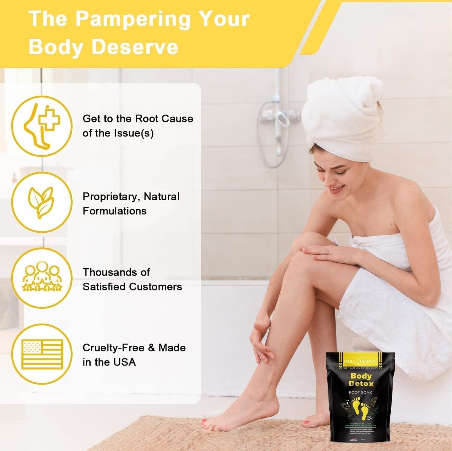 DrVerd™ Herbal Detox & Shaping Cleansing Foot Soak Beads